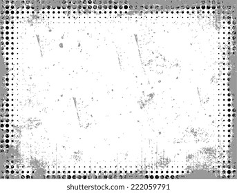 Abstract grunge dotted background