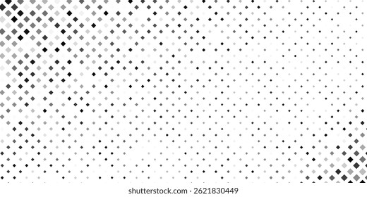 Textura de gradiente de meio-tom pontilhado grunge abstrato. Plano de fundo de ponto de polca de fuga. Repetindo pontos retângulo moderno simples abstrato arte
