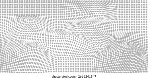 Abstractas textura de gradiente semitono punteado grunge. Desvanecimiento de fondo de lunares arte moderno