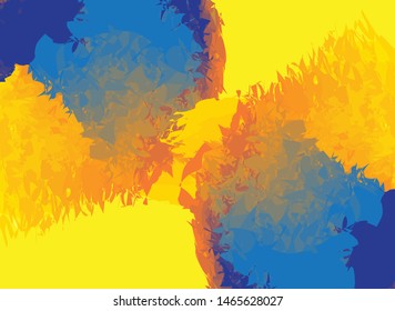 abstract grunge element   background in bright colors 