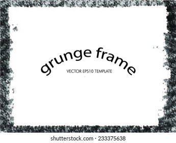 Abstract grunge frame