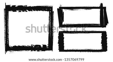 Abstract grunge frame