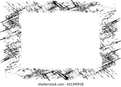 ABSTRACT GRUNGE FRAME BACKGROUND TEXTURE
