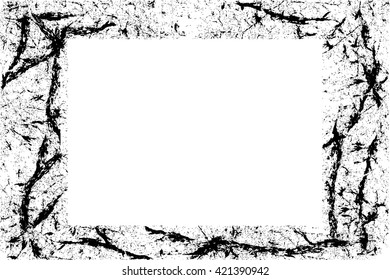 ABSTRACT GRUNGE FRAME BACKGROUND TEXTURE