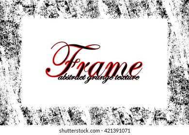 ABSTRACT GRUNGE FRAME BACKGROUND TEXTURE