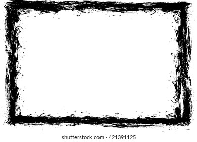 ABSTRACT GRUNGE FRAME BACKGROUND TEXTURE