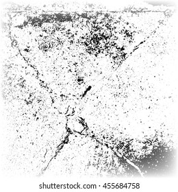 Abstract grunge frame. Vector and illustration. Texture and background.