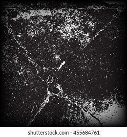 Abstract grunge frame. Vector and illustration. Texture and background.