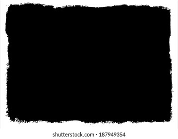 Abstract grunge frame. vector template