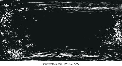 Abstract grunge frame. vector template