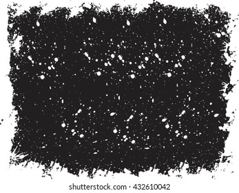 Abstract grunge frame. vector template