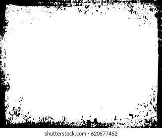 Abstract grunge frame.Grunge vector background.