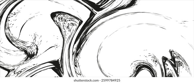 Abstract grunge futuristic geometric image. Horizontal background with aspect ratio 16 : 9