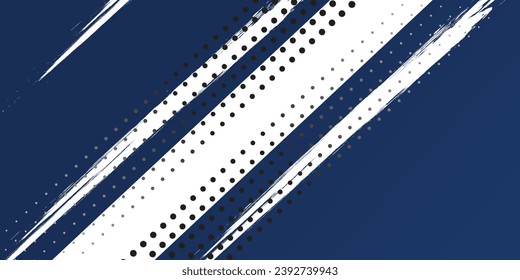 Abstract grunge graffiti dark blue spray paint brush.vector illustration