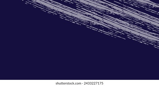 Abstract grunge graffiti dark blue spray paint brush.