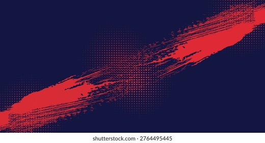 Abstract grunge graffiti dark blue spray paint brush. vector ilustrator