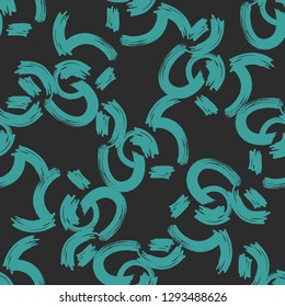 Abstract Grunge Graffiti Seamless Pattern with Art brush Strokes  . Ink drawing Creative illustration for Surface , Invitation , Notebook, Banner , Wrap Paper