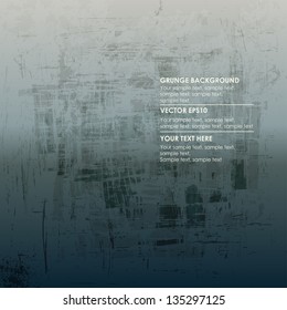 Abstract grunge gray background for text
