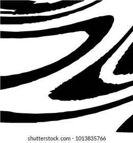 Abstract grunge grid background pattern. Black and white vector line illustration
