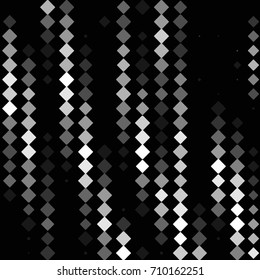 Abstract grunge grid checkered background pattern. Squared halftone vector line illustration
