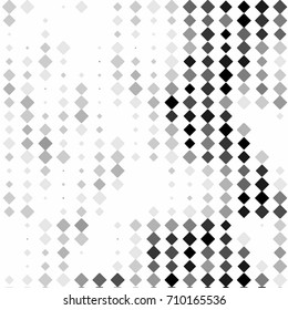 Abstract grunge grid checkered background pattern. Squared halftone vector line illustration
