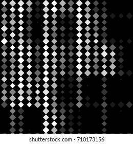 Abstract grunge grid checkered background pattern. Squared halftone vector line illustration
