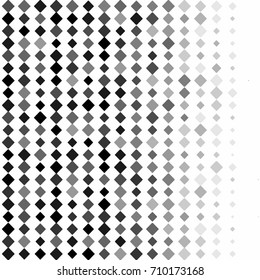 Abstract grunge grid checkered background pattern. Squared halftone vector line illustration
