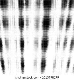 Abstract grunge grid dot halftone background pattern. Spotted black and white vector line illustration
