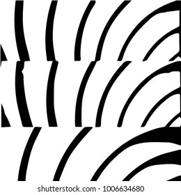 Abstract grunge grid halftone background pattern. Black and white vector line illustration
