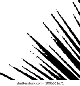 Abstract grunge grid halftone background pattern. Black and white vector line illustration
