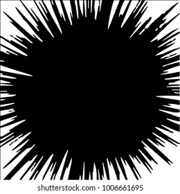 Abstract grunge grid halftone background pattern. Black and white vector line illustration
