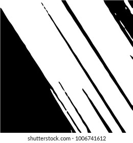 Abstract grunge grid halftone background pattern. Black and white vector line illustration
