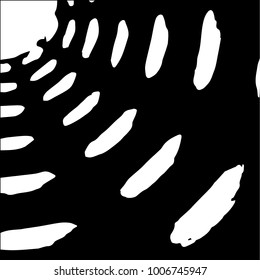 Abstract grunge grid halftone background pattern. Black and white vector line illustration
