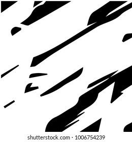 Abstract grunge grid halftone background pattern. Black and white vector line illustration
