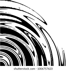 Abstract grunge grid halftone background pattern. Black and white vector line illustration
