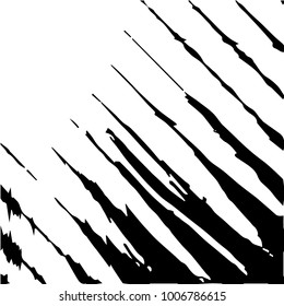 Abstract grunge grid halftone background pattern. Black and white vector line illustration
