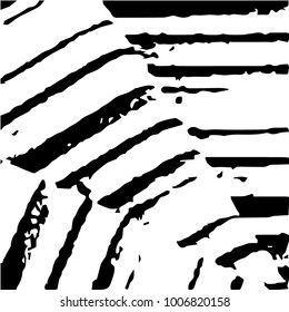 Abstract grunge grid halftone background pattern. Black and white vector line illustration
