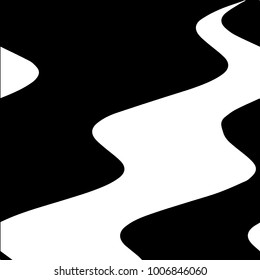 Abstract grunge grid halftone background pattern. Black and white vector line illustration
