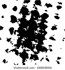 Abstract grunge grid halftone background pattern. Black and white vector line illustration

