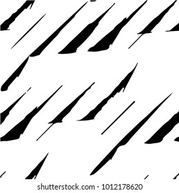 Abstract grunge grid halftone background pattern. Black and white vector line illustration
