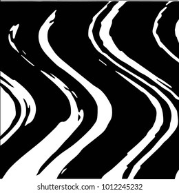 Abstract grunge grid halftone background pattern. Black and white vector line illustration
