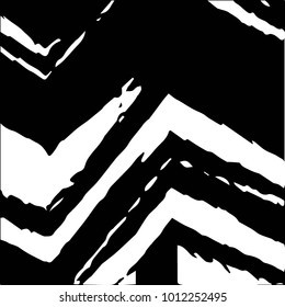 Abstract grunge grid halftone background pattern. Black and white vector line illustration
