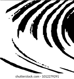 Abstract grunge grid halftone background pattern. Black and white vector line illustration
