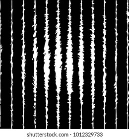 Abstract grunge grid halftone background pattern. Black and white vector line illustration
