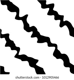 Abstract grunge grid halftone background pattern. Black and white vector line illustration
