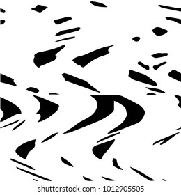 Abstract grunge grid halftone background pattern. Black and white vector line illustration
