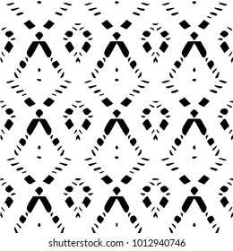Abstract grunge grid halftone background pattern. Black and white vector line illustration
