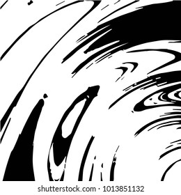 Abstract grunge grid halftone background pattern. Black and white vector line illustration
