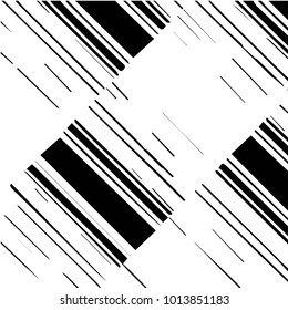 Abstract grunge grid halftone background pattern. Black and white vector line illustration
