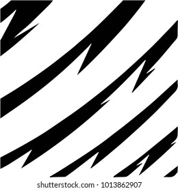 Abstract grunge grid halftone background pattern. Black and white vector line illustration
